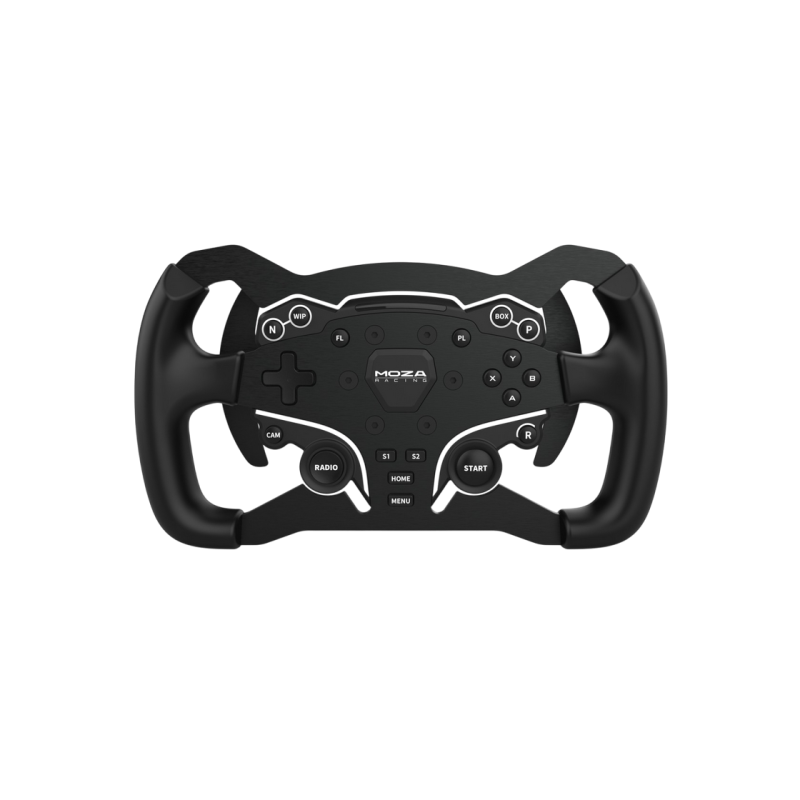 Wheel Mod MOZA ES Formula, 280mm, Aviation Grade Aluminum Body, Rubber Grips, Racing-level Quick Release System