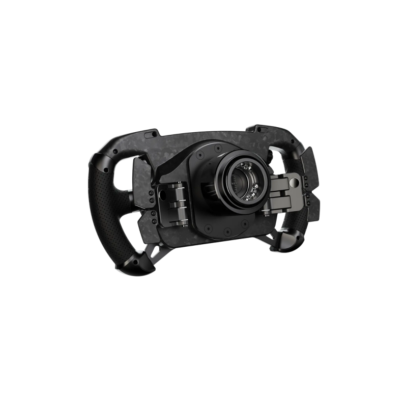Wheel MOZA GS V2P GT, 300mm, 5mm-thick, Magnetic Shifter Paddles, Clutch Paddles, 10 buttons, Intelligent Telemetry