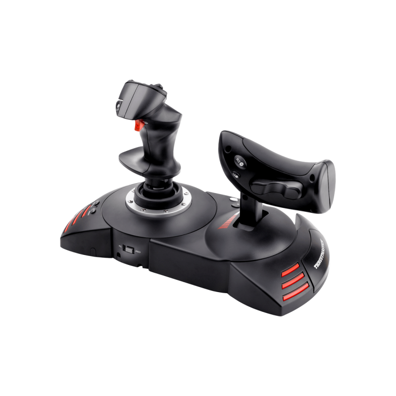 Joystick Thrustmaster T-Flight Hotas X, 12 buttons, 5 axes, Twist rudder, Detachable throttle, Rapid-fire trigger, 
