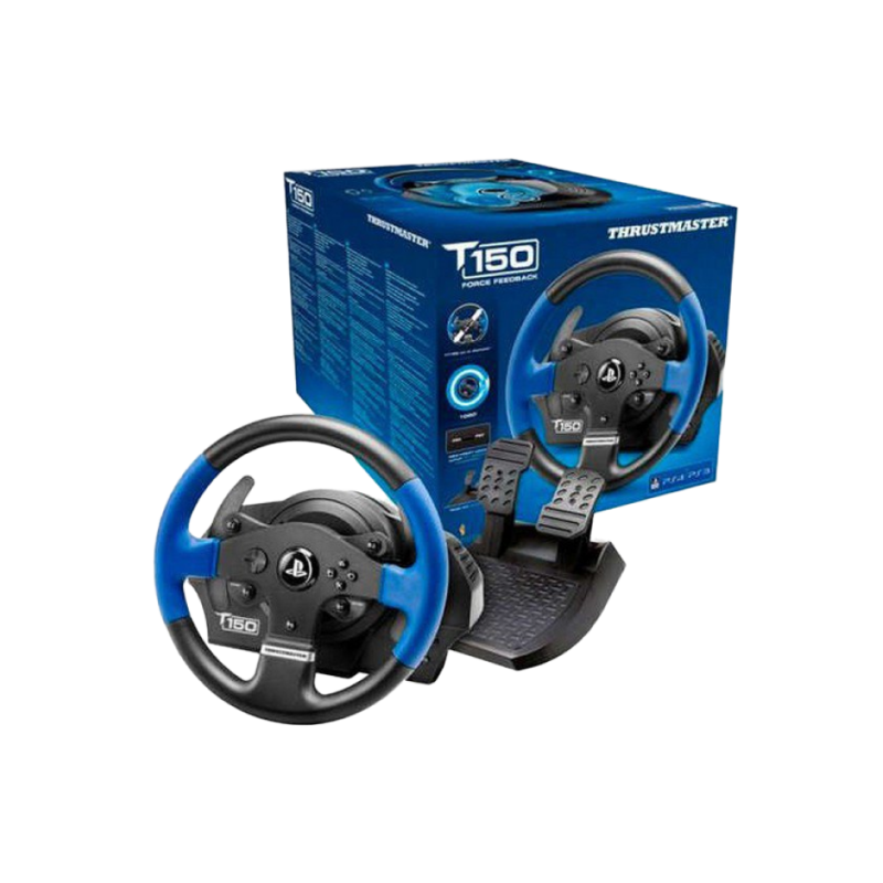 Wheel Thrustmaster T150 RS, 11", 1080 degree, Force Feedback, 2-pedal pedal set