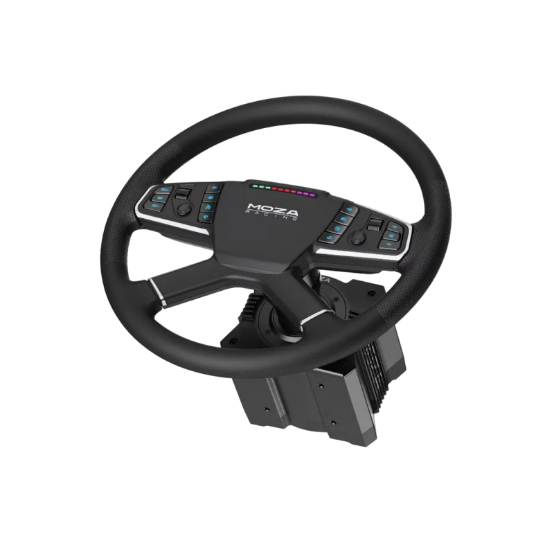 Комплект колес MOZA Trucking, DD R5, 5,5 Нм, колесо TSW Truck, безграничное вращение, 400 мм, быстросъемное, 14 кнопок, SR
