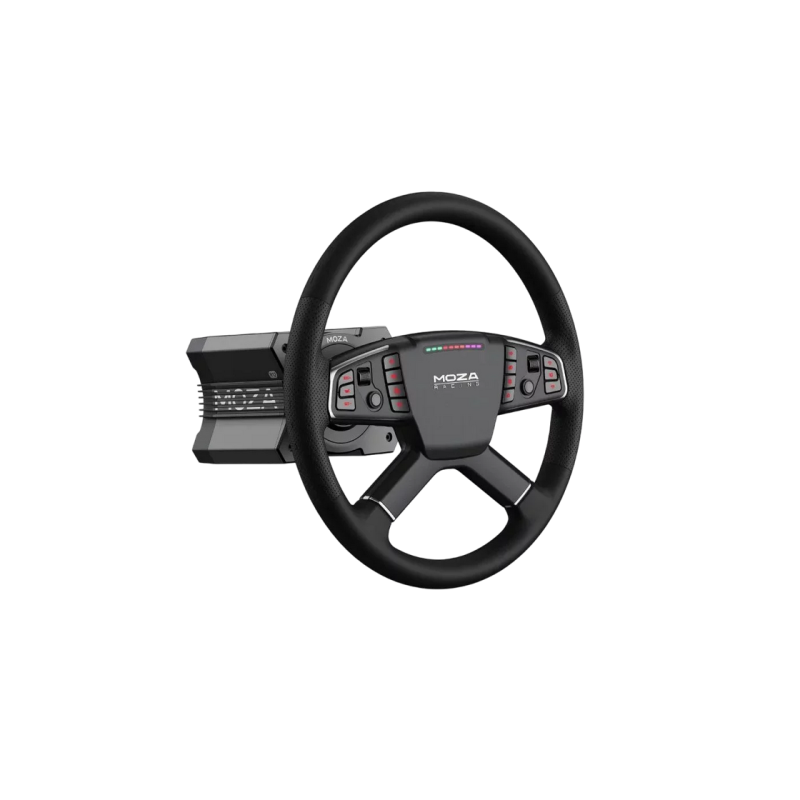 Комплект колес MOZA Trucking, DD R5, 5,5 Нм, колесо TSW Truck, безграничное вращение, 400 мм, быстросъемное, 14 кнопок, SR