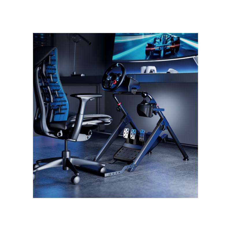 Игровое кресло Lumi LRS15-BS02, черное