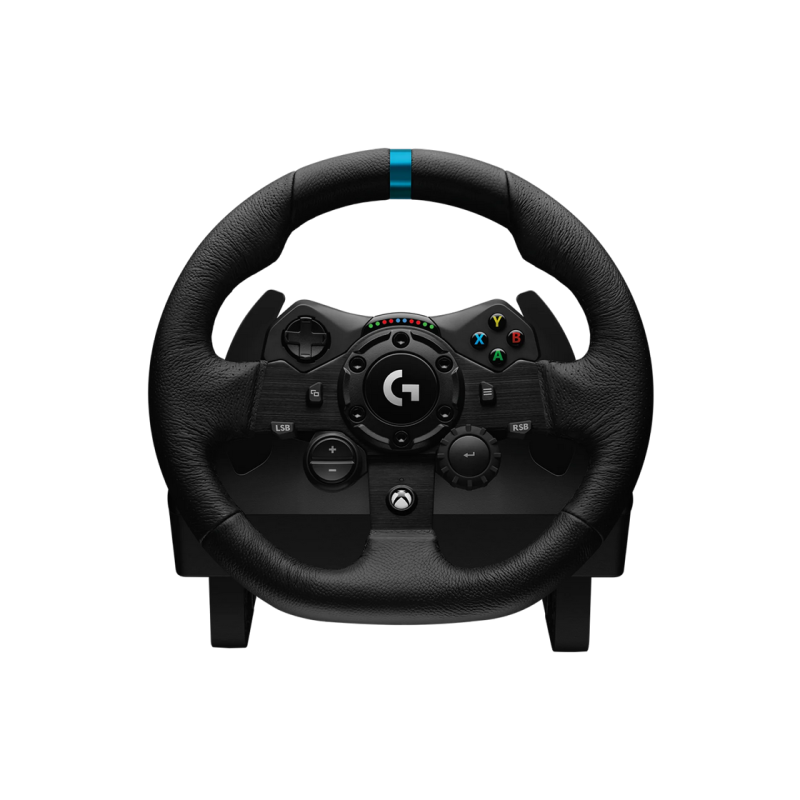 Logitech Driving Force Racing G923, для PS4, черный