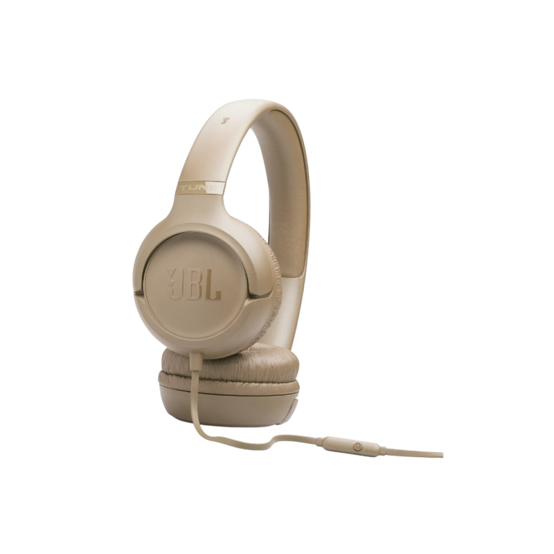 Headphones JBL T530 Beige, On-ear