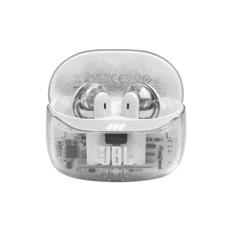 Беспроводная TWS-гарнитура JBL Tune Beam 2 Ghost White
