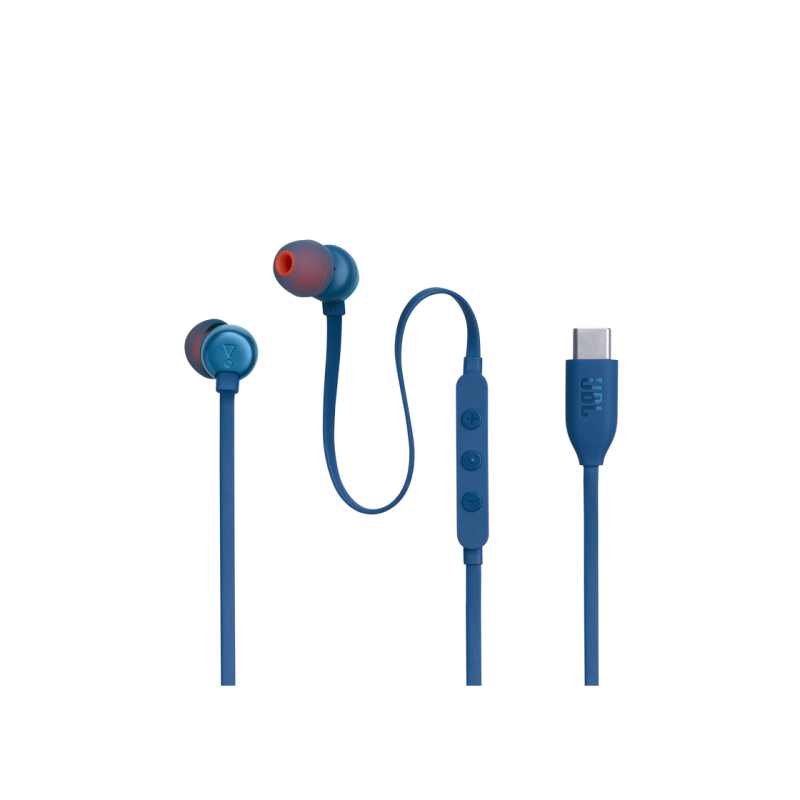 Наушники JBL T310C, Blue