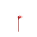 Earphones Bluetooth JBL T115BT, Coral Red.