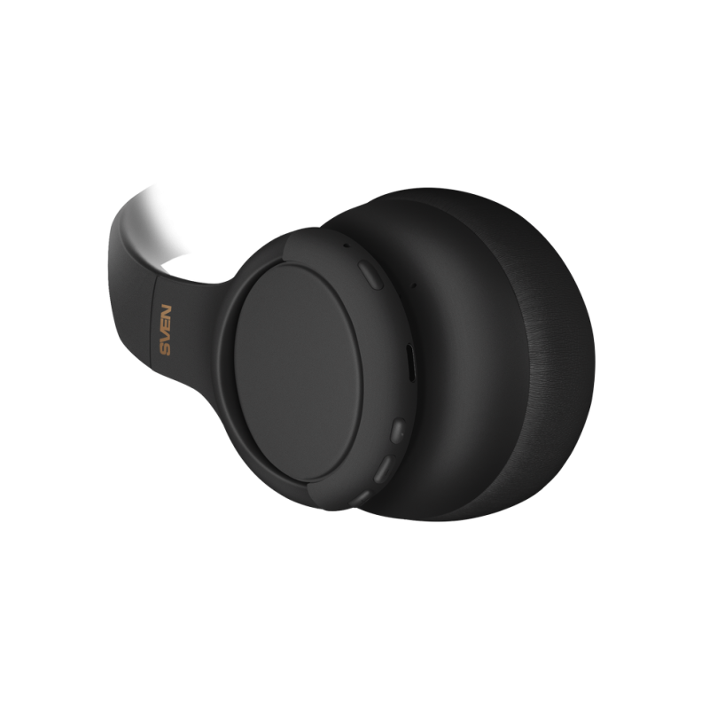 Bluetooth Headset SVEN AP-B800MV with Mic, Bluetooth, hybrid ANC, APP, 4 mics, 500mAh, Black