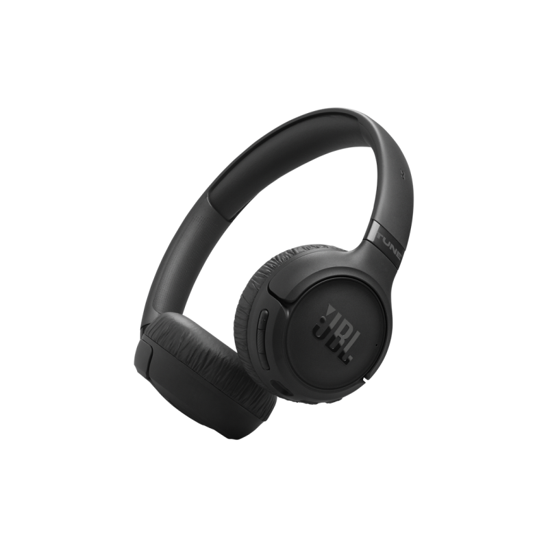 Headphones Bluetooth JBL T680NC, Black, On-ear, Adaptive Noise Cancelling with Smart Ambient