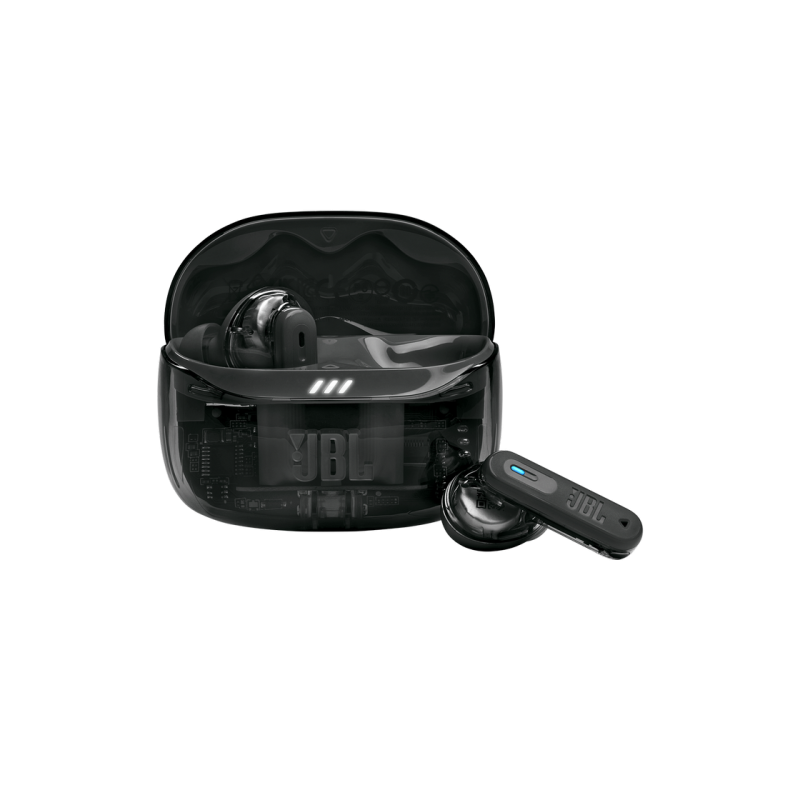Беспроводная гарнитура JBL Tune Beam 2 Ghost Black, TWS