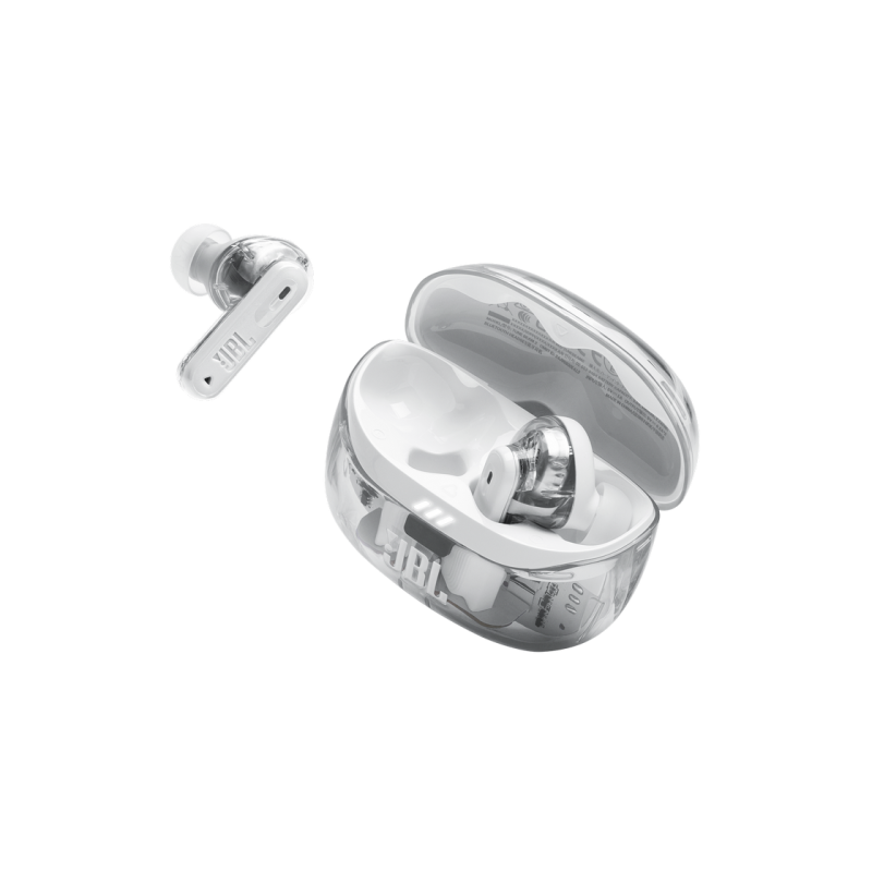 Беспроводная TWS-гарнитура JBL Tune Beam 2 Ghost White