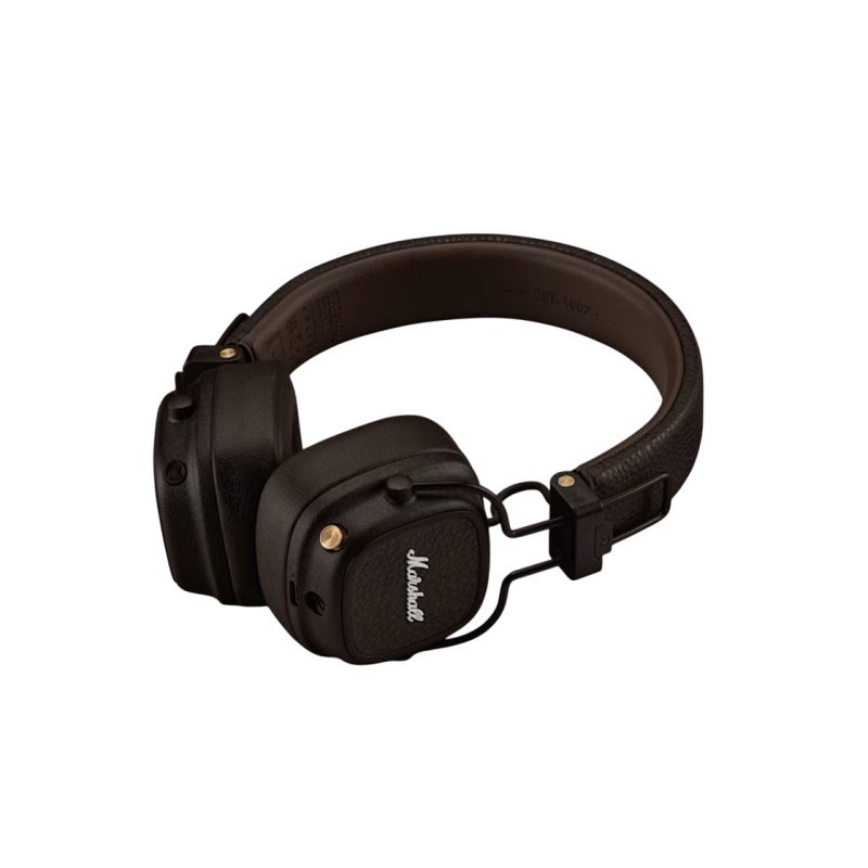 Casti Marshall Major V Bluetooth Headphones - Brown