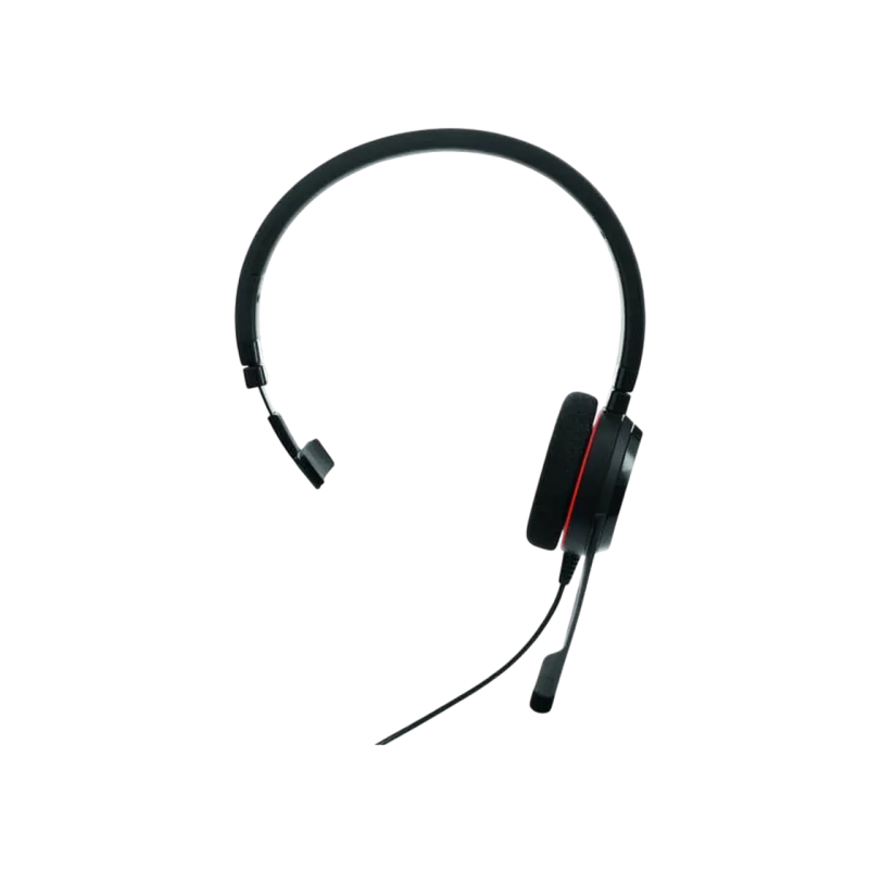 Гарнитура Jabra Evolve 20, Mono UC, USB C/A адаптер, черная