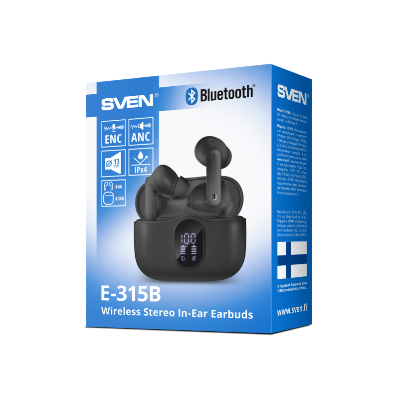 Наушники Sven E-315B, Black