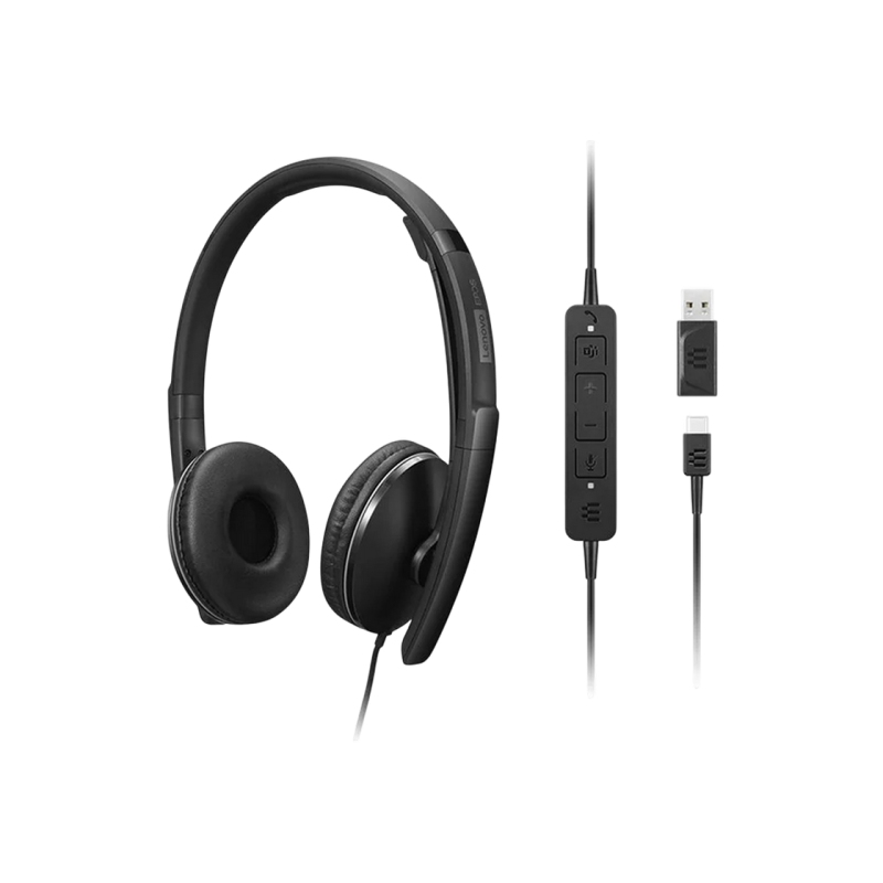 Lenovo Wired ANC Headset Gen 2 Teams (4XD1M45627