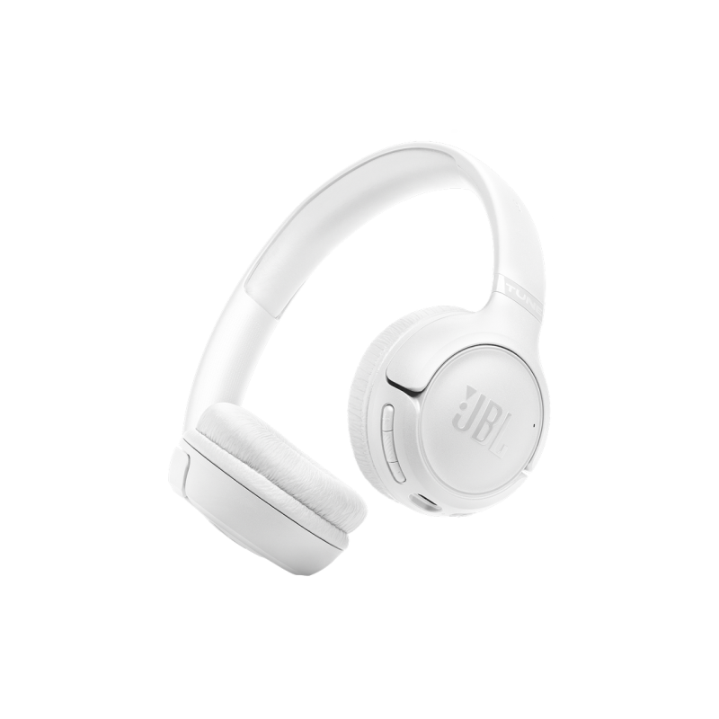Headphones Bluetooth JBL T530BT, White, On-ear