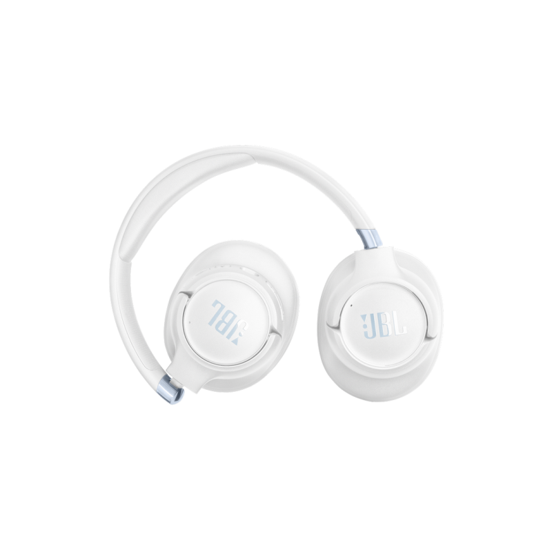 Headphones Bluetooth JBL T780NC, White, On-ear, Adaptive Noise Cancelling with Smart Ambient