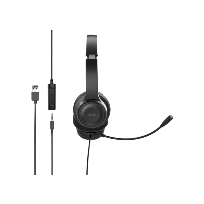 Гарнитура ACER OFFICE HEADSET, USB, AHW154
