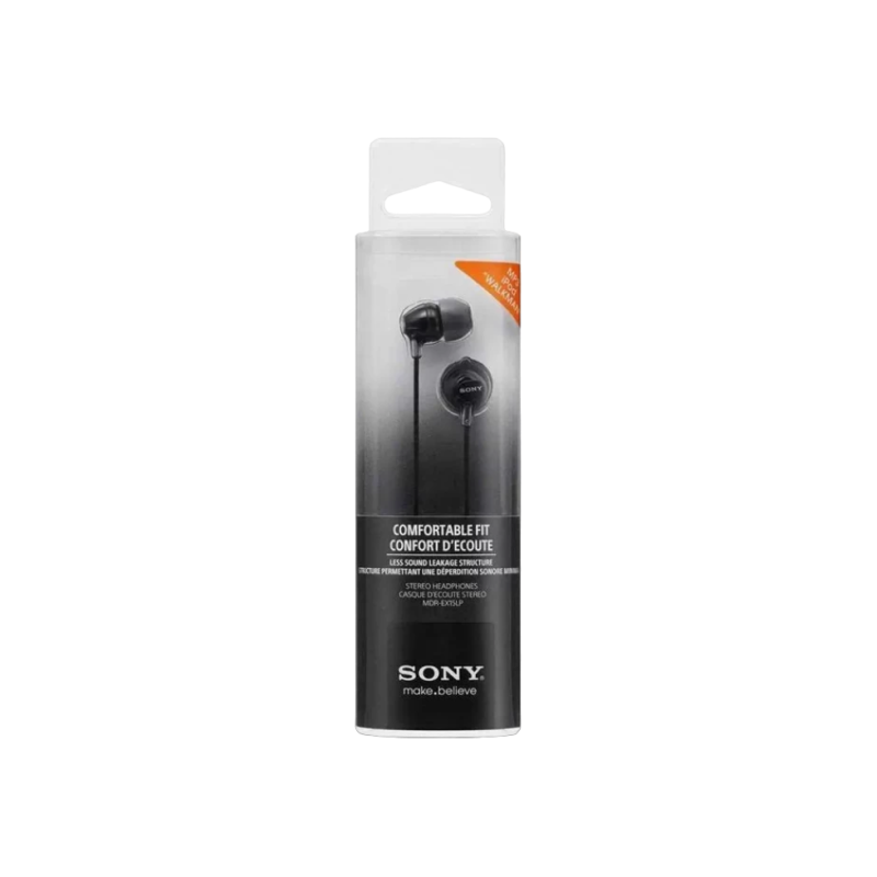 Наушники Sony MDR-EX15LP, Black