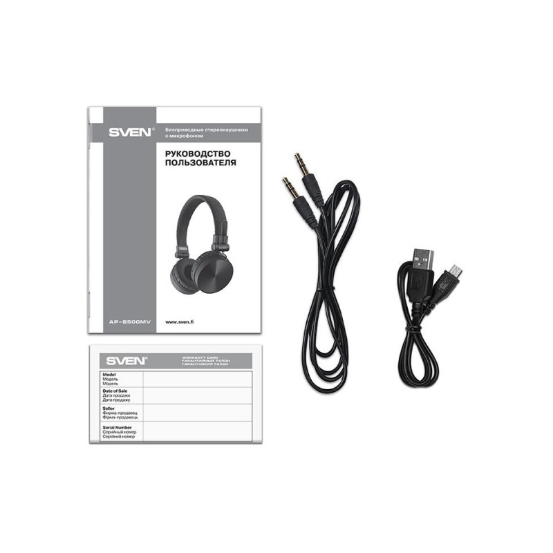 Наушники Sven AP-B500MV, Black