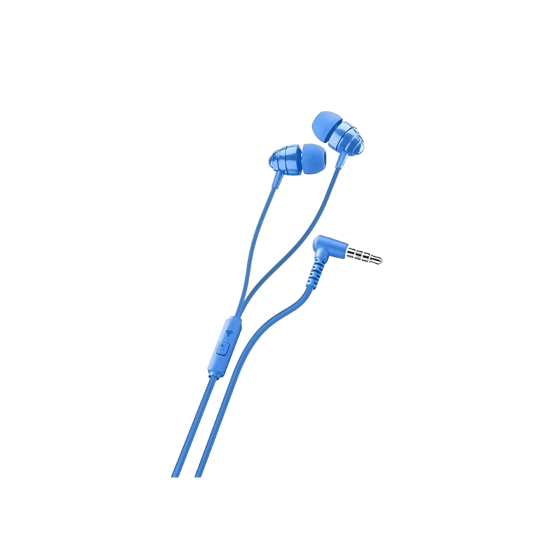 Ploos In-ear earphones with mic, Blue