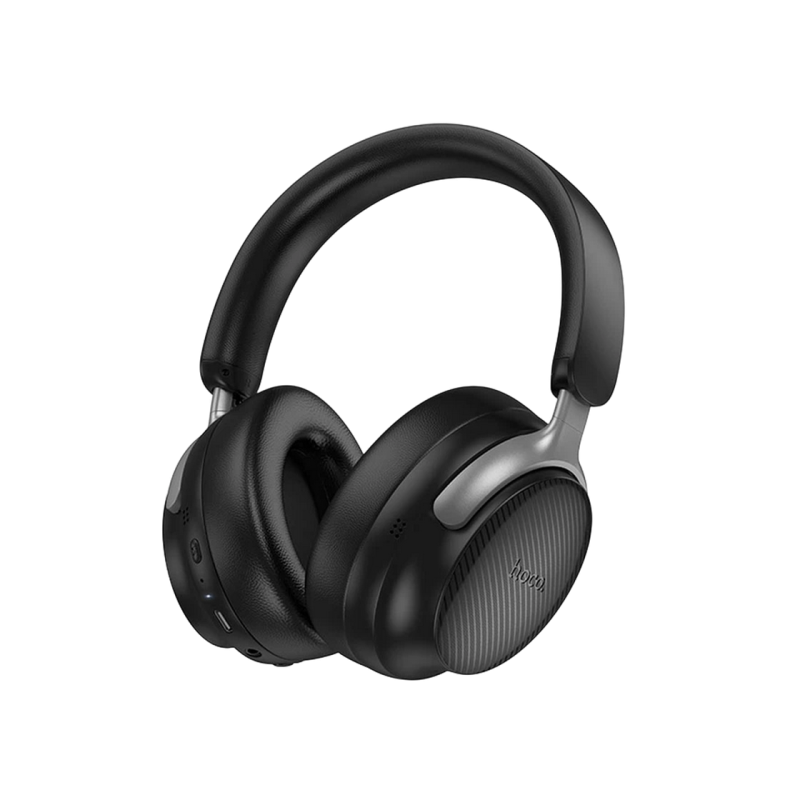 W53 Plus Tone ANC BT headphones(App), Classic Black