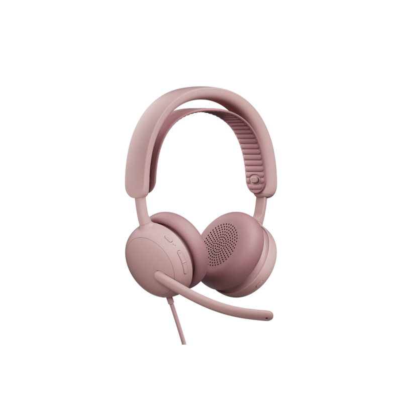 Наушники Logitech ZONE Wired 2 - Rose