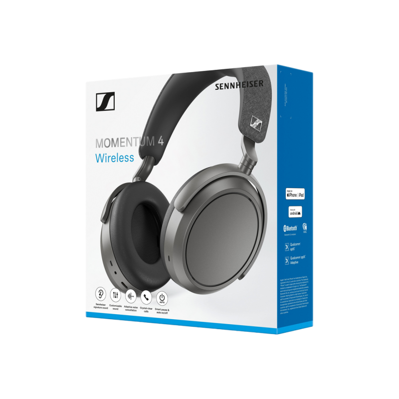 Casti Sennheiser Momentum 4 Wireless Graphite