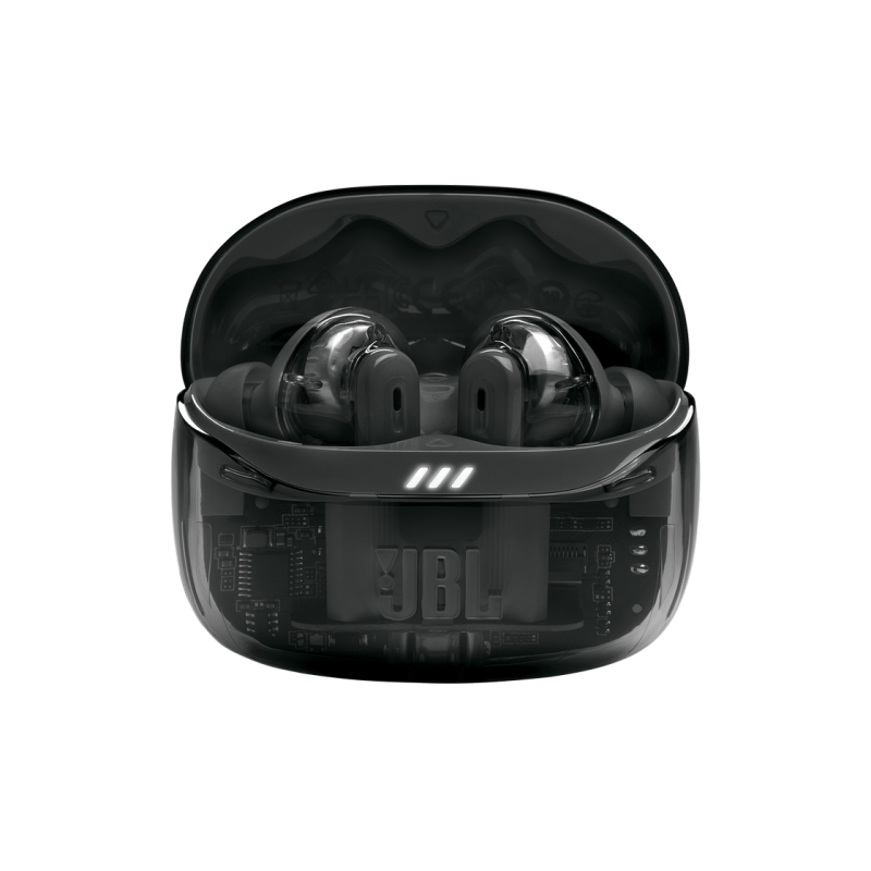 Беспроводная гарнитура JBL Tune Beam 2 Ghost Black, TWS