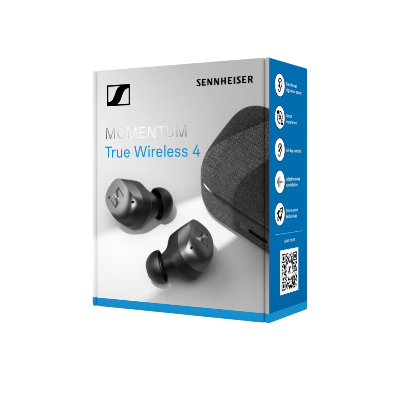 Наушники Sennheiser Momentum True Wireless 4 Black/Graphite, 218874