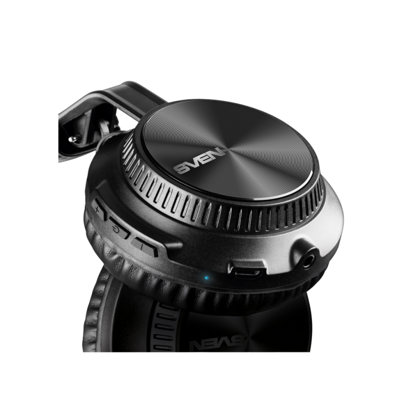 Bluetooth-гарнитура SVEN AP-B630MV с микрофоном, черная, 4-контактный 3,5-мм мини-джек