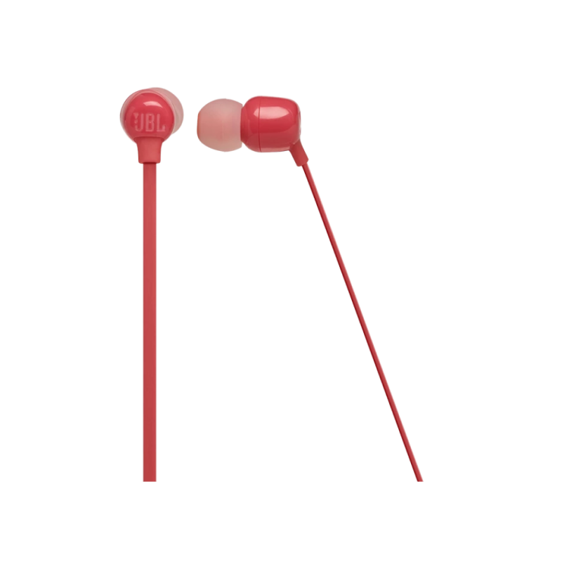 Earphones Bluetooth JBL T115BT, Coral Red.