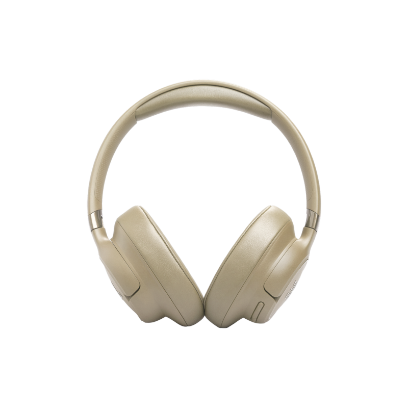 Headphones Bluetooth JBL T780NC, Beige, On-ear, Adaptive Noise Cancelling with Smart Ambient