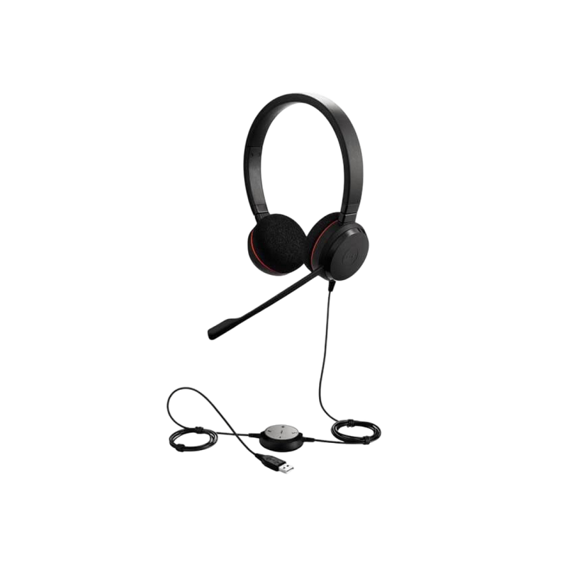 Наушники Jabra Evolve 20 Stereo UC, Black