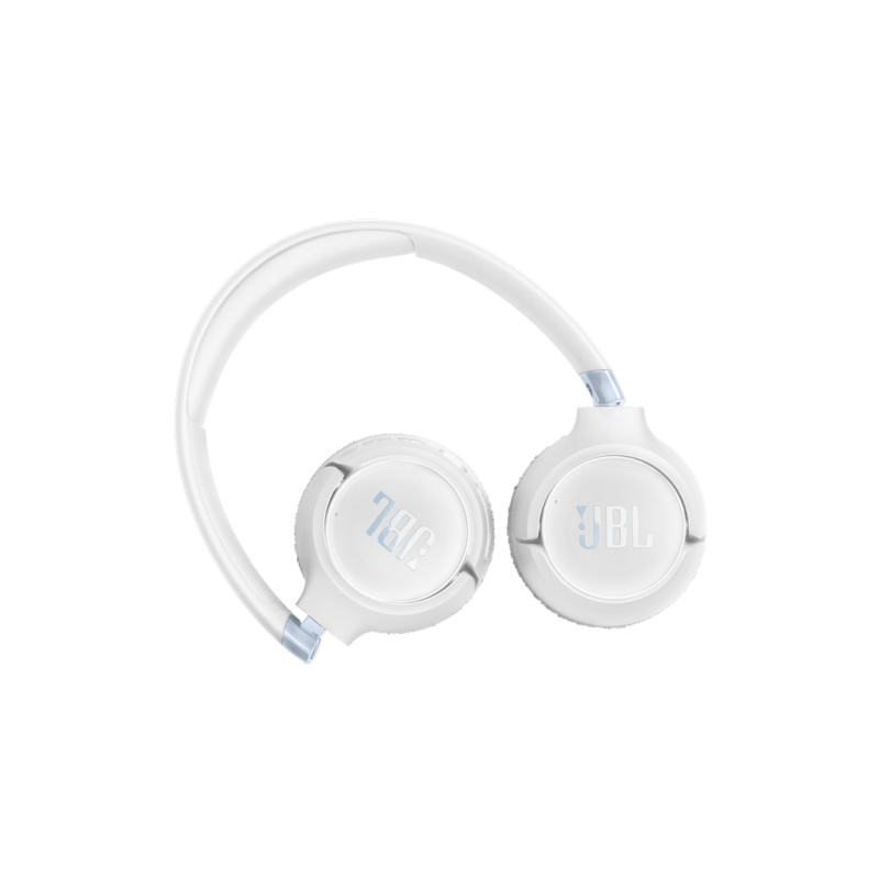 Headphones Bluetooth JBL T680NC, White, On-ear, Adaptive Noise Cancelling with Smart Ambient