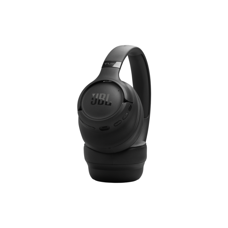 Headphones Bluetooth JBL T780NC, Black, On-ear, Adaptive Noise Cancelling with Smart Ambient