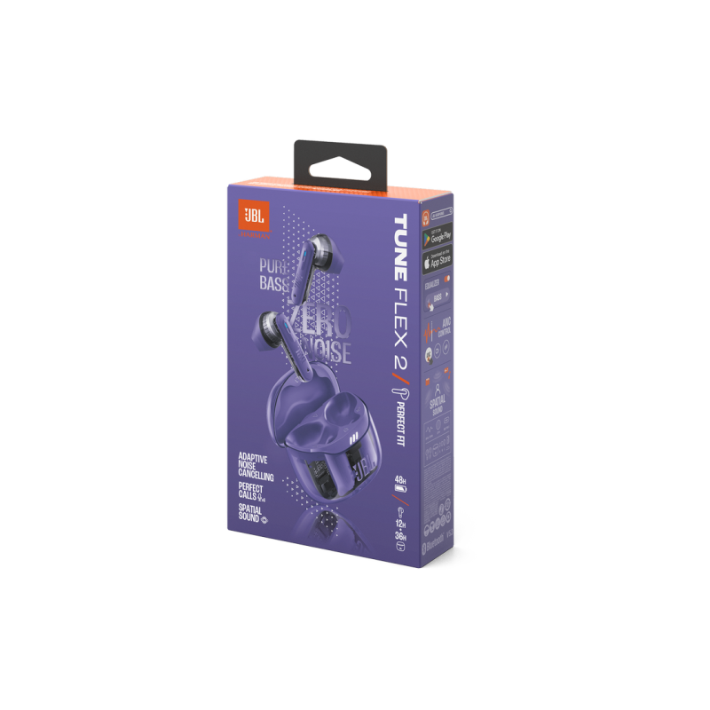 Беспроводная TWS-гарнитура JBL Tune Flex 2 Ghost Purple