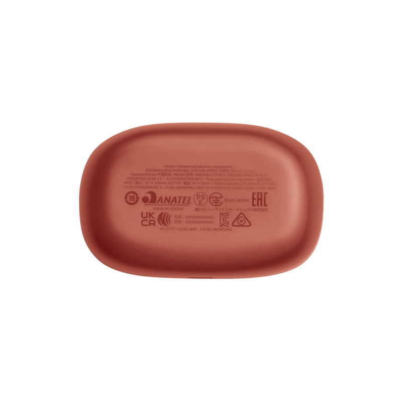 True Wireless JBL Endurance Peak III Coral