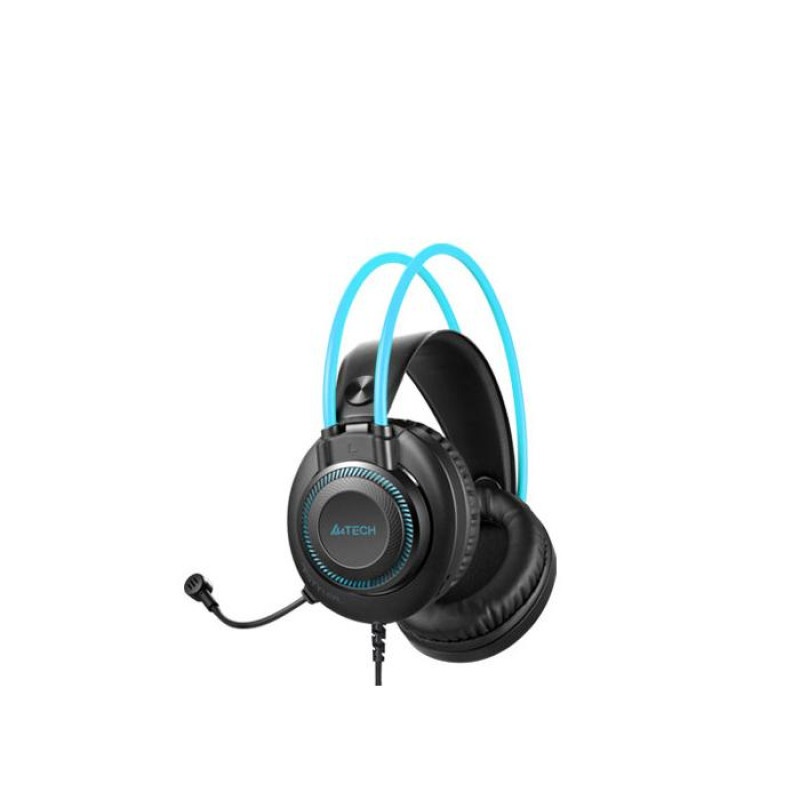 Наушники A4tech FH200i, Black/Blue