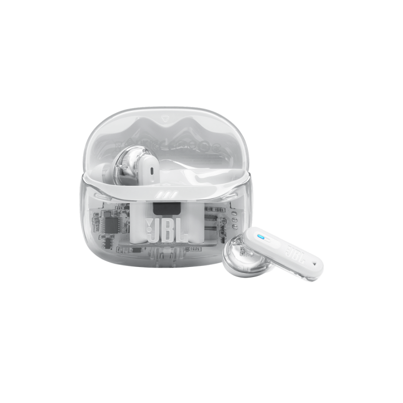 Беспроводная TWS-гарнитура JBL Tune Beam 2 Ghost White