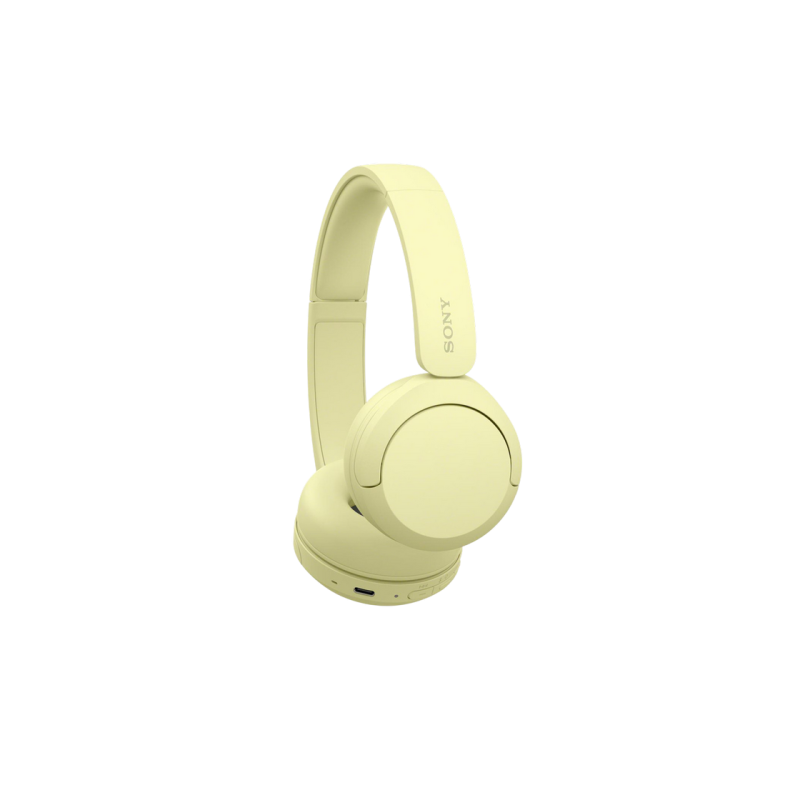 Bluetooth-наушники SONY WH-CH520Y, желтые, EXTRA BASS