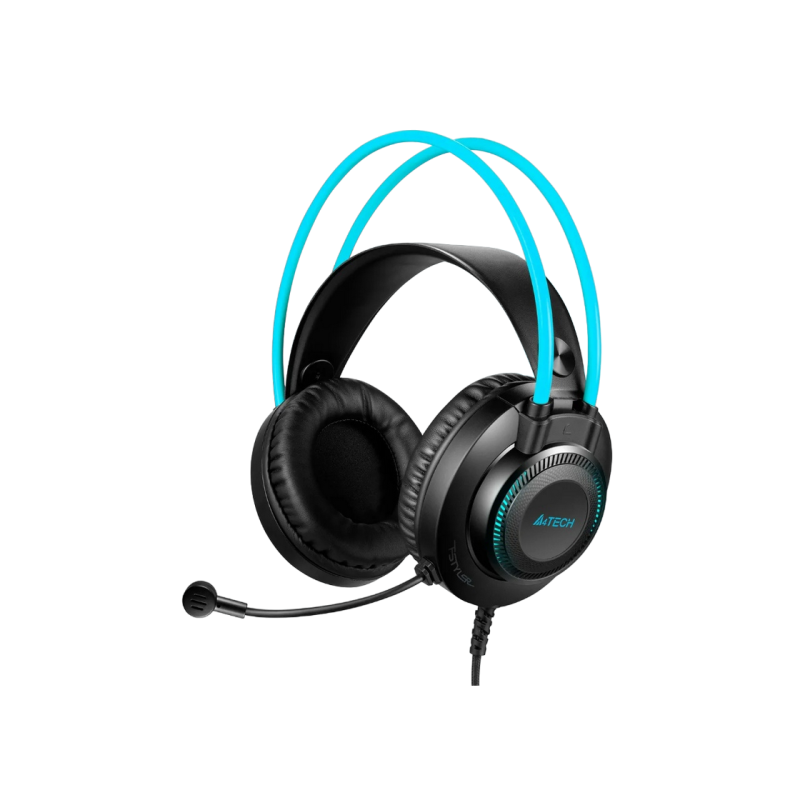Наушники A4tech FH200i, Black/Blue