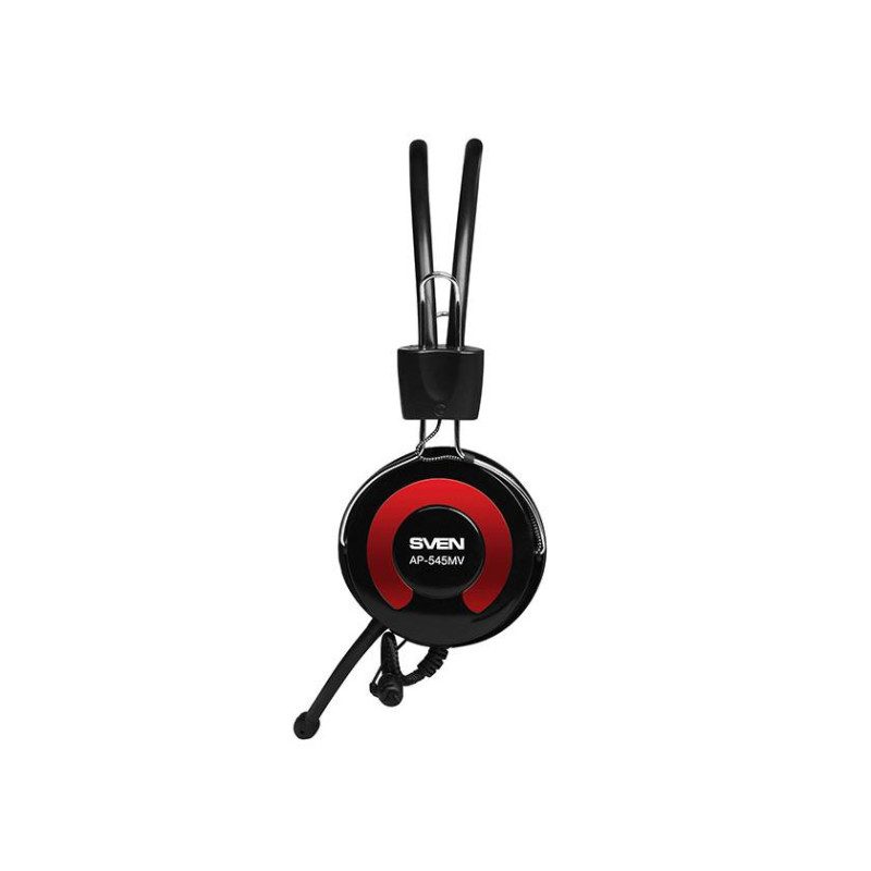 Casti Sven AP-545MV, Black/Red, 80684