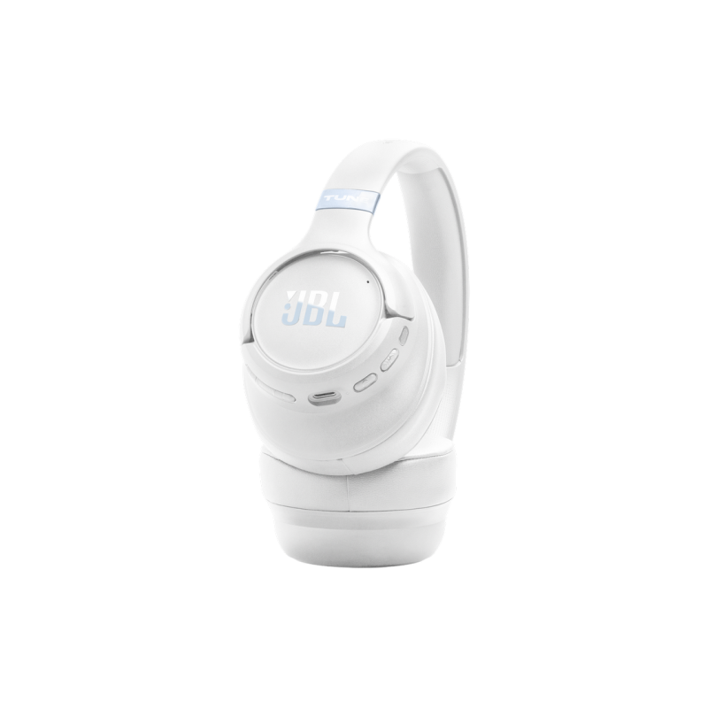 Headphones Bluetooth JBL T780NC, White, On-ear, Adaptive Noise Cancelling with Smart Ambient