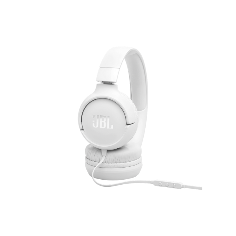 Headphones JBL T520C USB-C, White