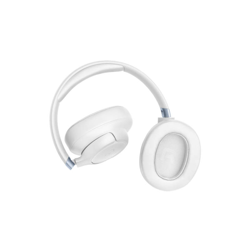 Headphones Bluetooth JBL T780NC, White, On-ear, Adaptive Noise Cancelling with Smart Ambient
