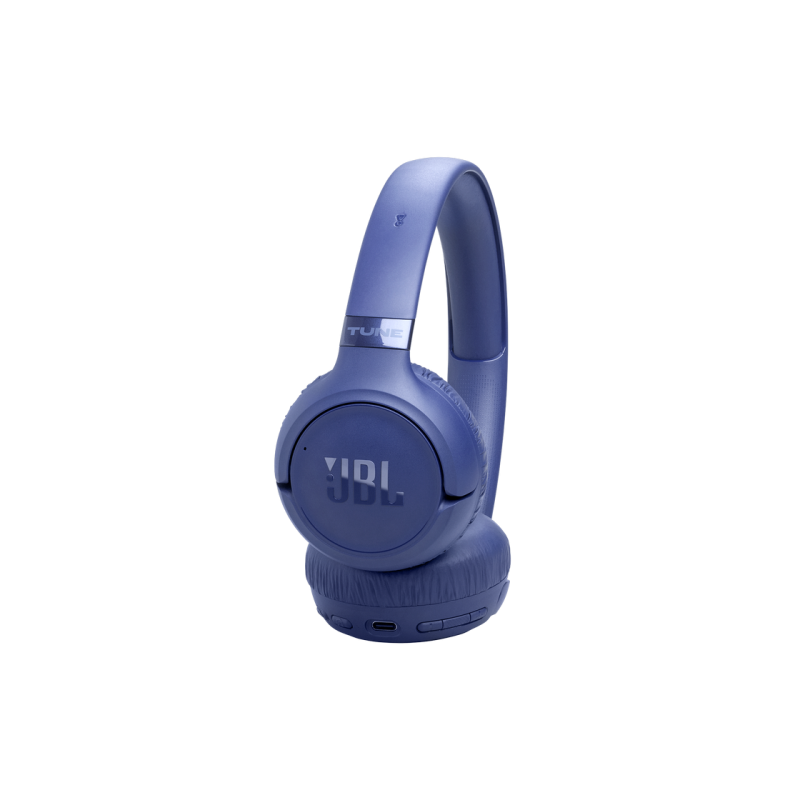 Headphones Bluetooth JBL T680NC, Blue, On-ear, Adaptive Noise Cancelling with Smart Ambient