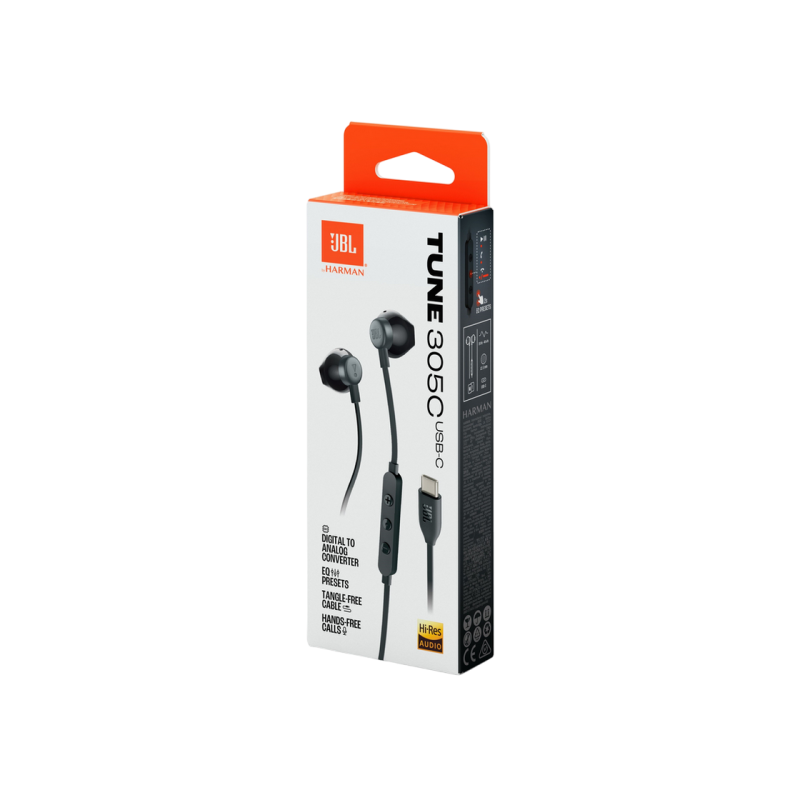 Наушники JBL T305C, Black