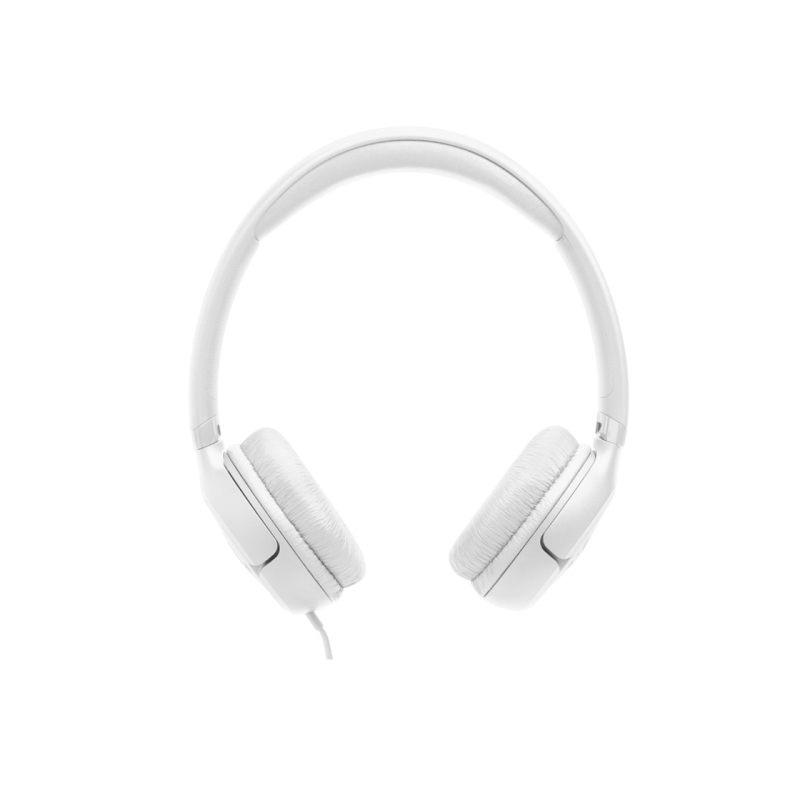 Headphones JBL T530 White, On-ear